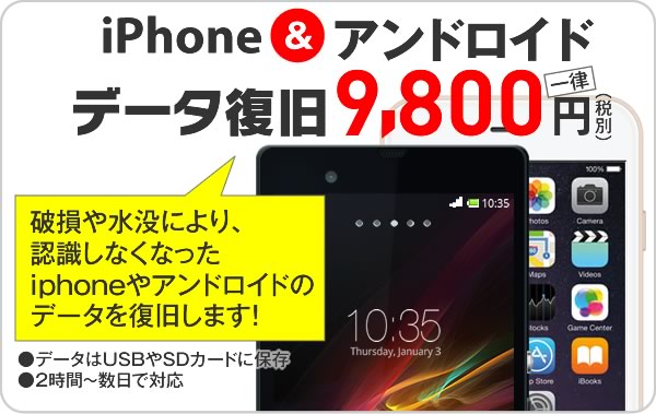 データ復旧